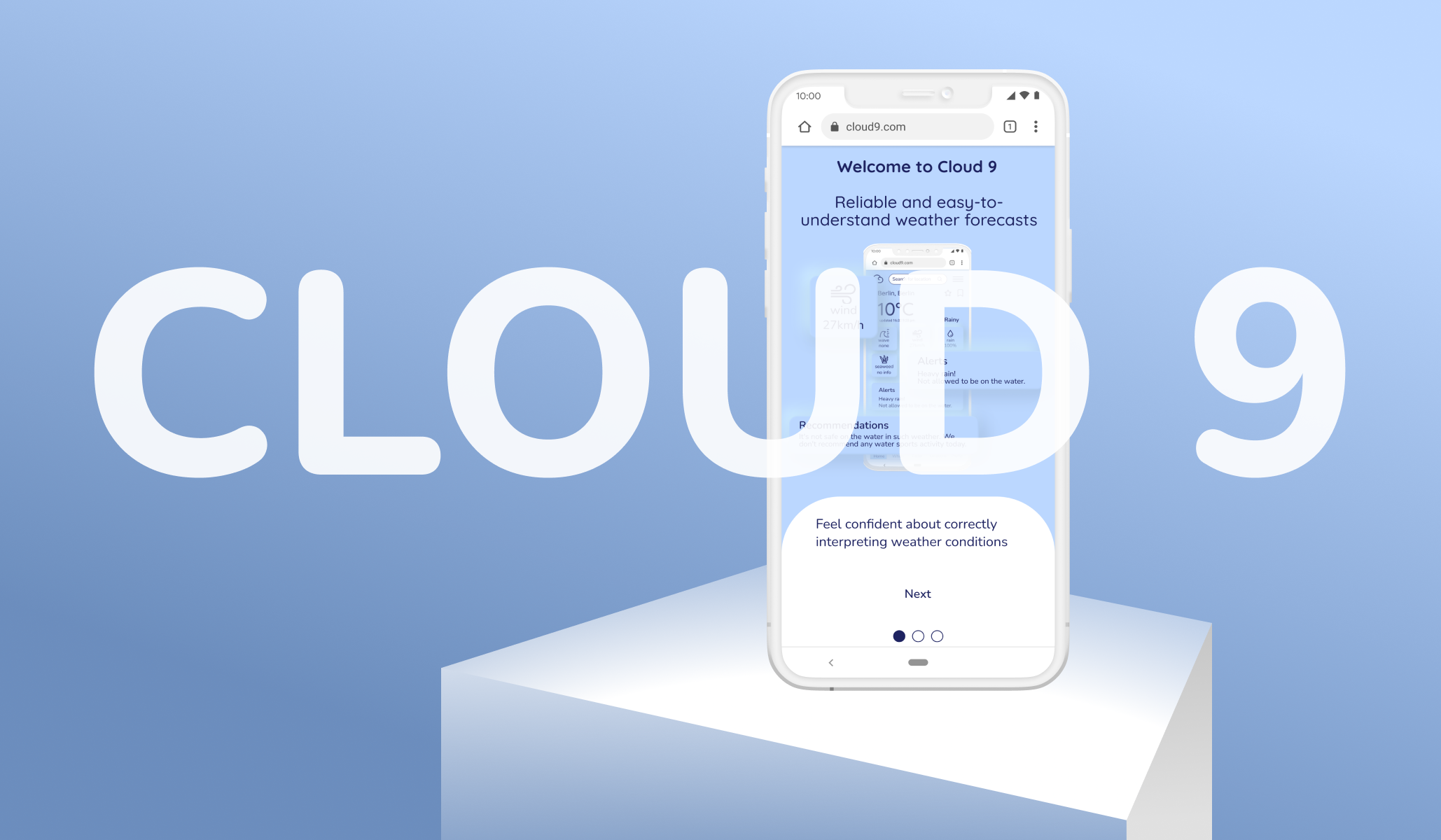 Cloud 9 weather app case study